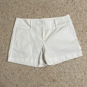 Ann Taylor White Shorts 4” Inseam